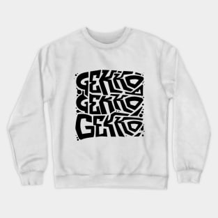 Triple Gekko (Black) Crewneck Sweatshirt